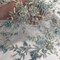 Beaded 3D Floral Lace Fabric with Rhinestones 51" Wide Embroidered Bridal & Evening Dress Lace
